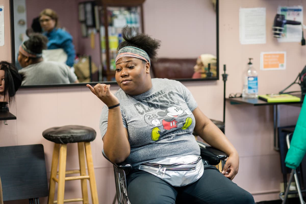 LYS School student during a classroom session